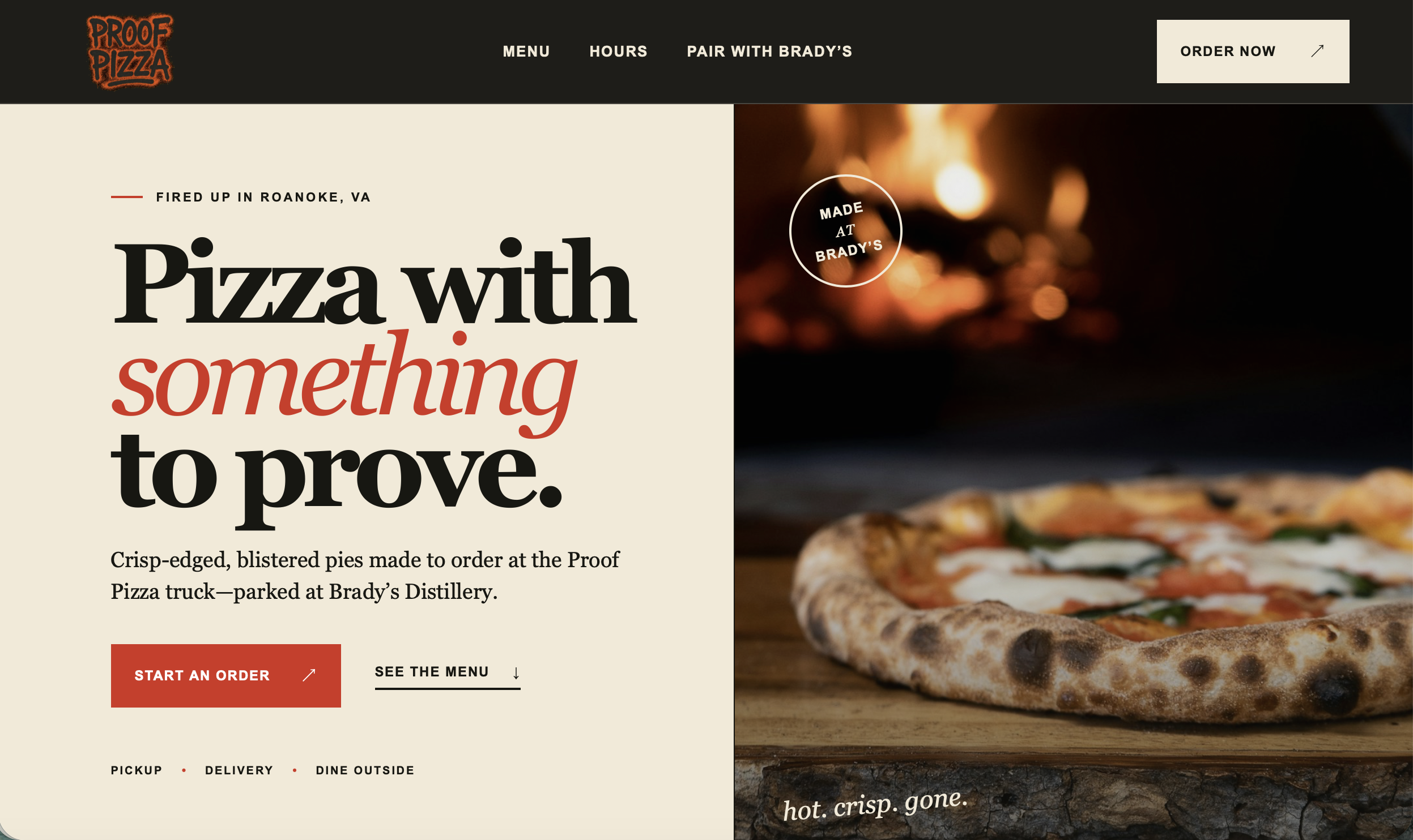 Proof Pizza portfolio company